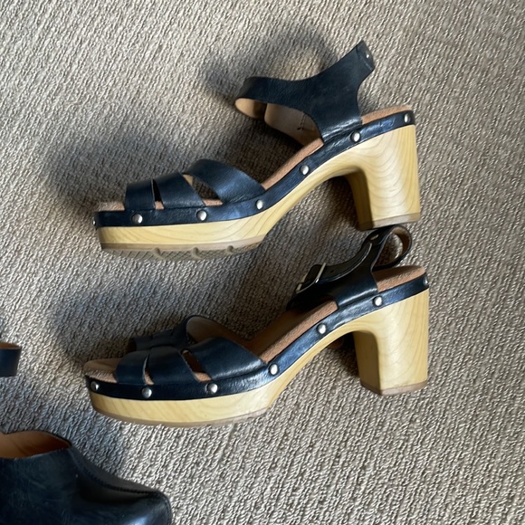 BOGO American style clog sandals Korks Kork-ease Clark’s US size 6 platform shoe - Picture 5 of 7